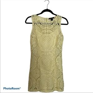 Forever 21 Womens Size S Yellow Dress
